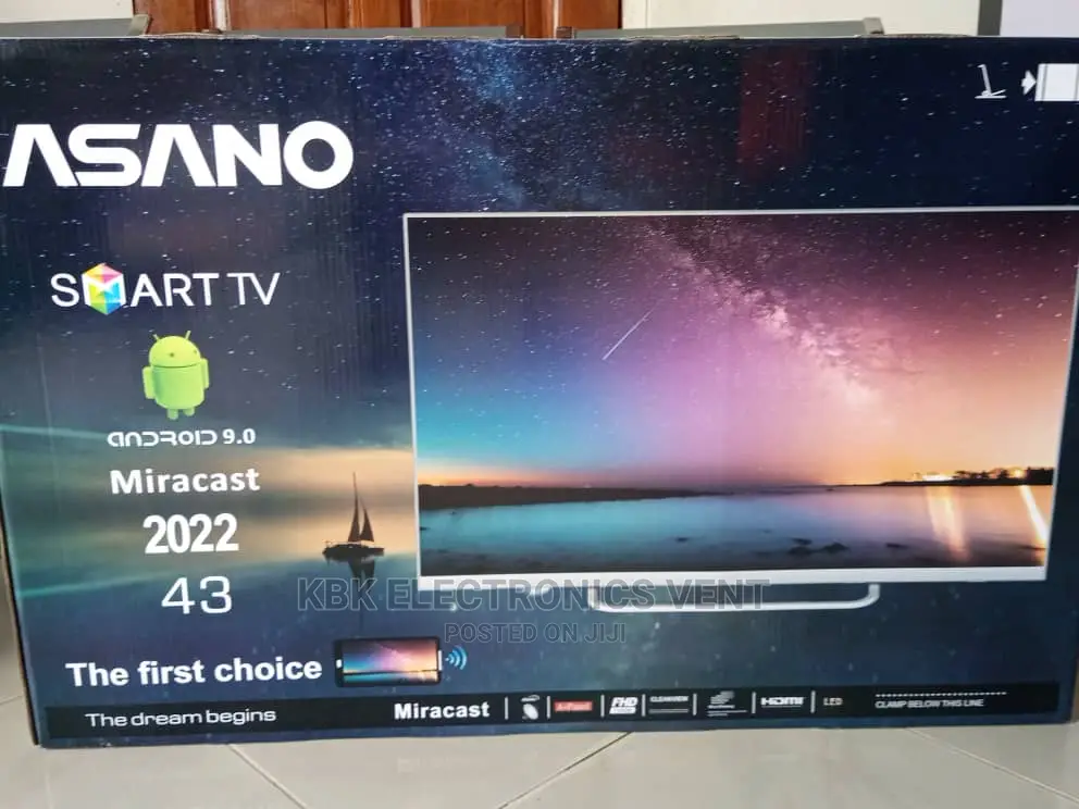 Asano 43 Flameless Smart(Android) Satellite Digital Led TV in Achimota ...