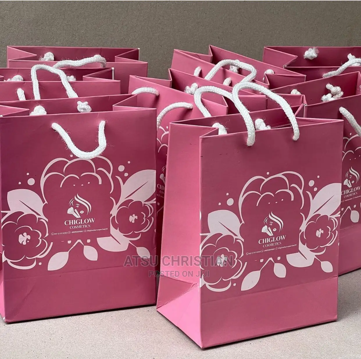Classic Paper Bags in Ablekuma Printing Services, Atsu Christian