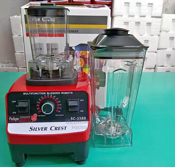 Archive 5500watts Silver Crest Double Cup Blender in Ga East Municipal