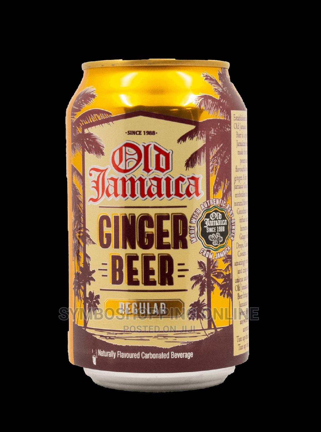 Old Jamaica NON ALCOHOLIC Ginger Beer Can 24 X 330ml in Airport