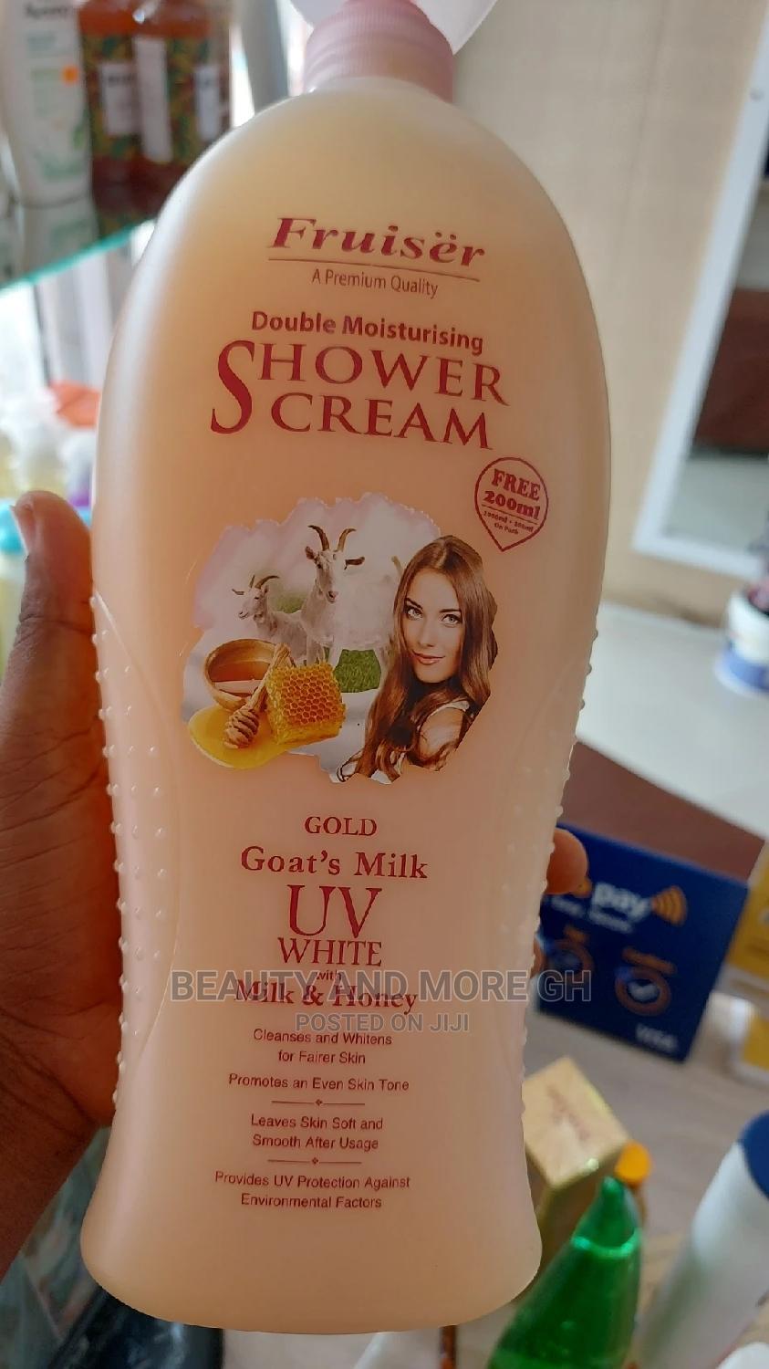 Fruiser Goat Milk and Honey Wash in Osu Skincare, Beauty And More Gh