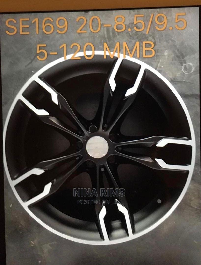 Matt Black Rims in Sizes in Darkuman Vehicle Parts & Accessories