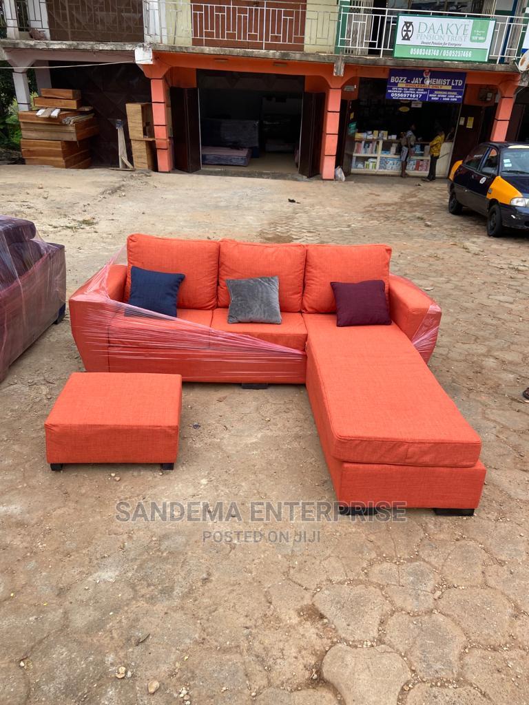 Turkish Sofa L Shape in Teshie Furniture, Charles Akandukum