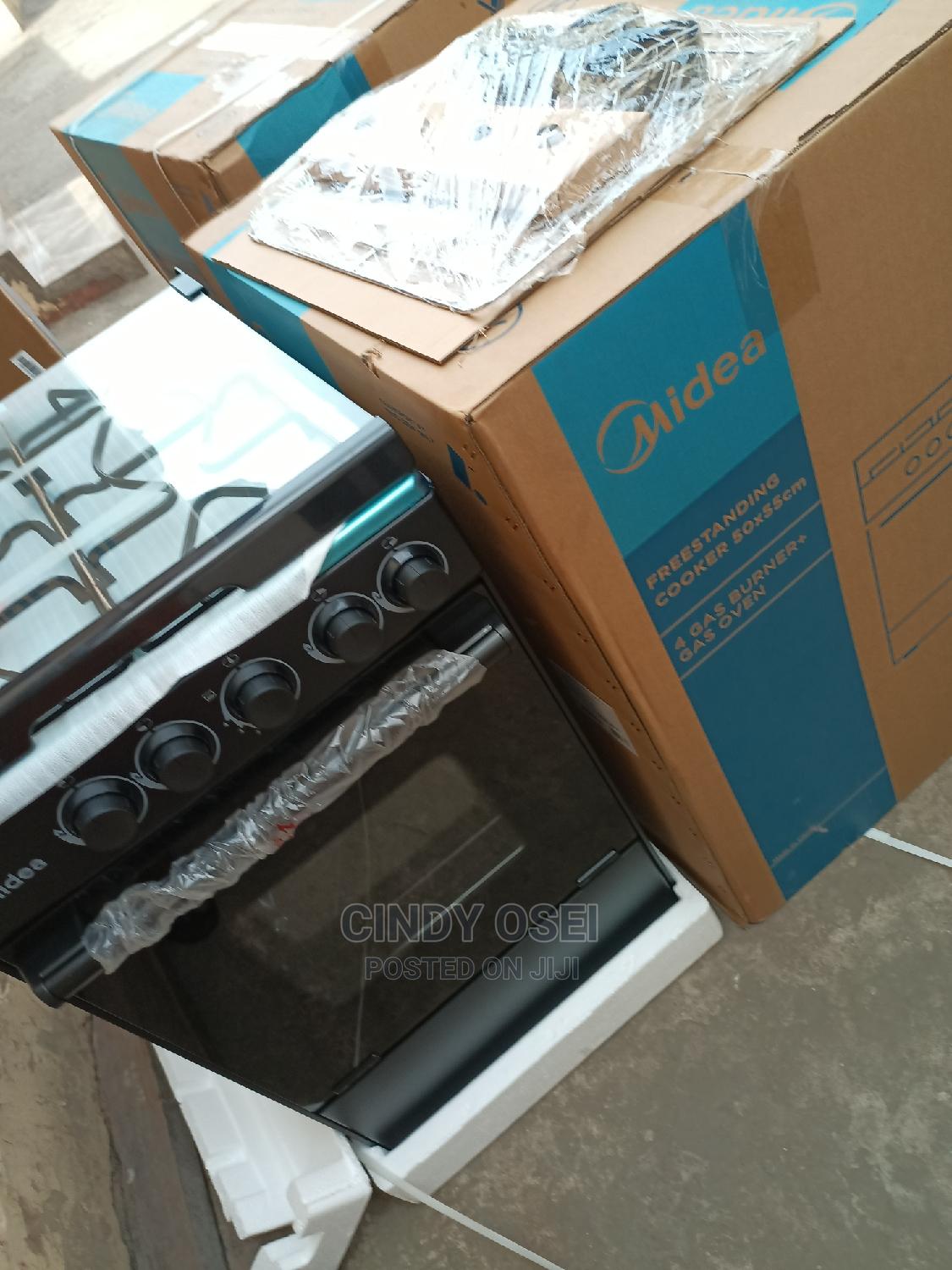 Approved New Midea 4 Burner Gas Cooker With Oven in Adabraka Kitchen