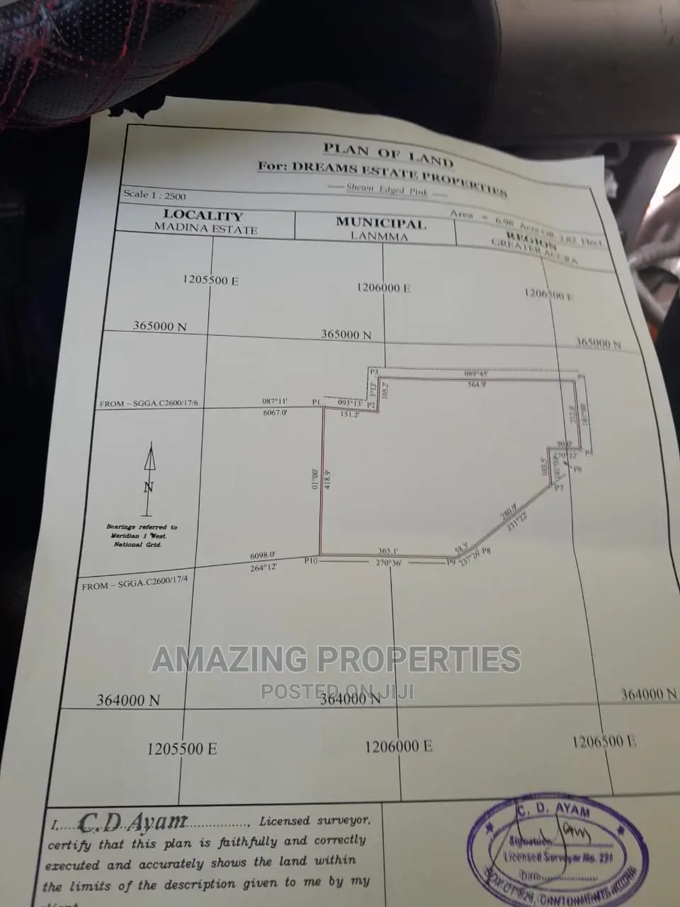5 Acres of Land at Madina in Madina Land & Plots for Sale, Amazing