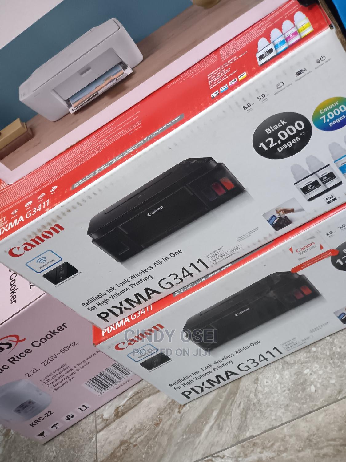Selling Authentic Canon Pixma G3411 3in1 Wireless Printer in Adabraka Printers & Scanners
