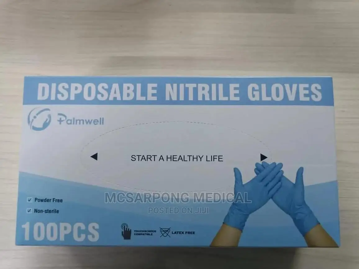 Examimation Nitrile Gloves (Pure Nitrile Gloves) in Accra Metropolitan