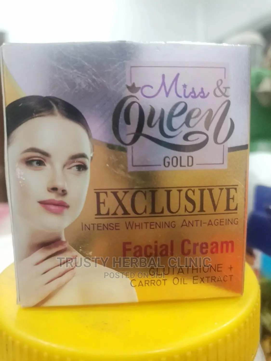 Miss Queen Gold Facial Cream(Pimples,Freckles N Blackness) in Accra