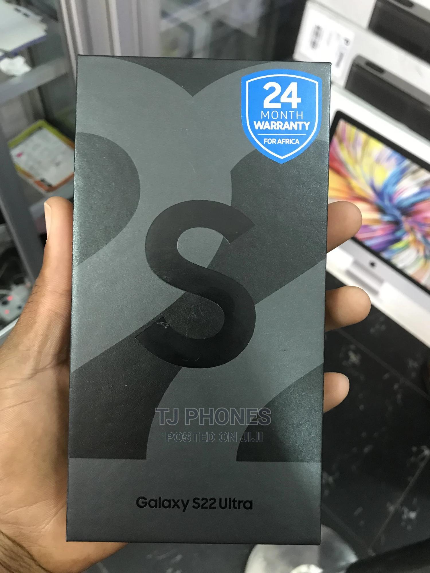 New Samsung Galaxy S22 Ultra 128 GB Black in Accra Metropolitan