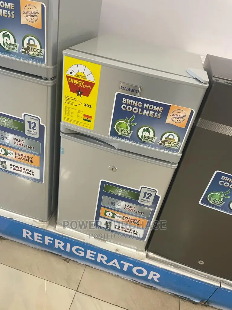 Perfectly Made Nasco 90litres Double Door Table Top Fridge in Adabraka Kitchen Appliances