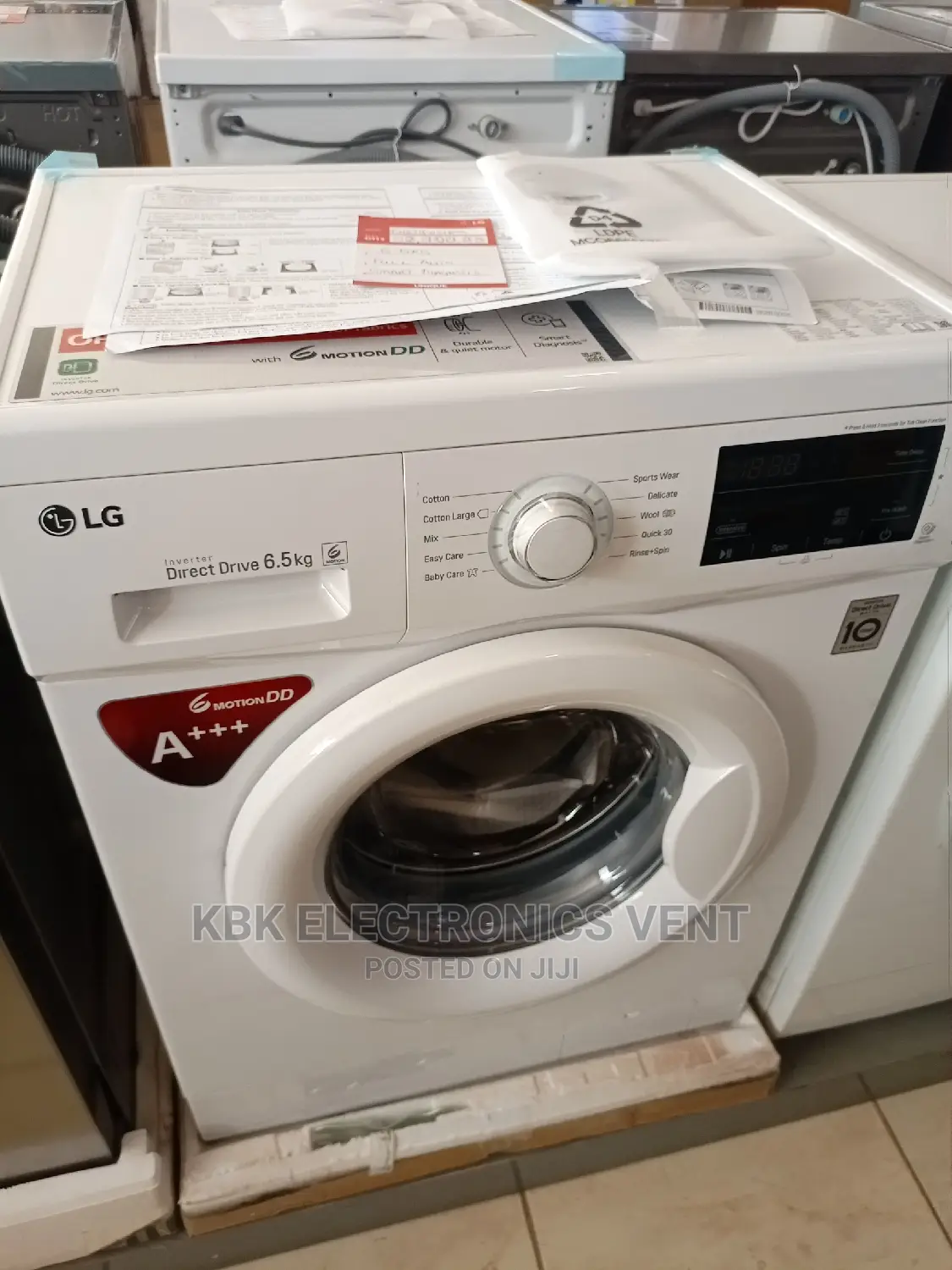 LG 6.5KG Front Load Washing Machine in Achimota Home Appliances, Kbk