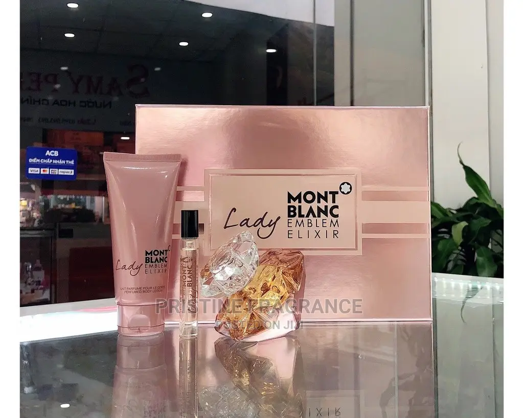 Mont Blanc Emblem 3 PC Set in Spintex Fragrances, Pristine Fragrance
