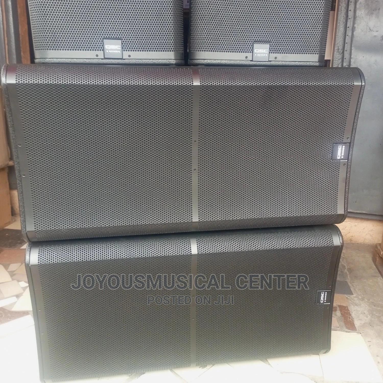 Qsc Double Bass Speaker in Accra Metropolitan Audio & Music Equipment