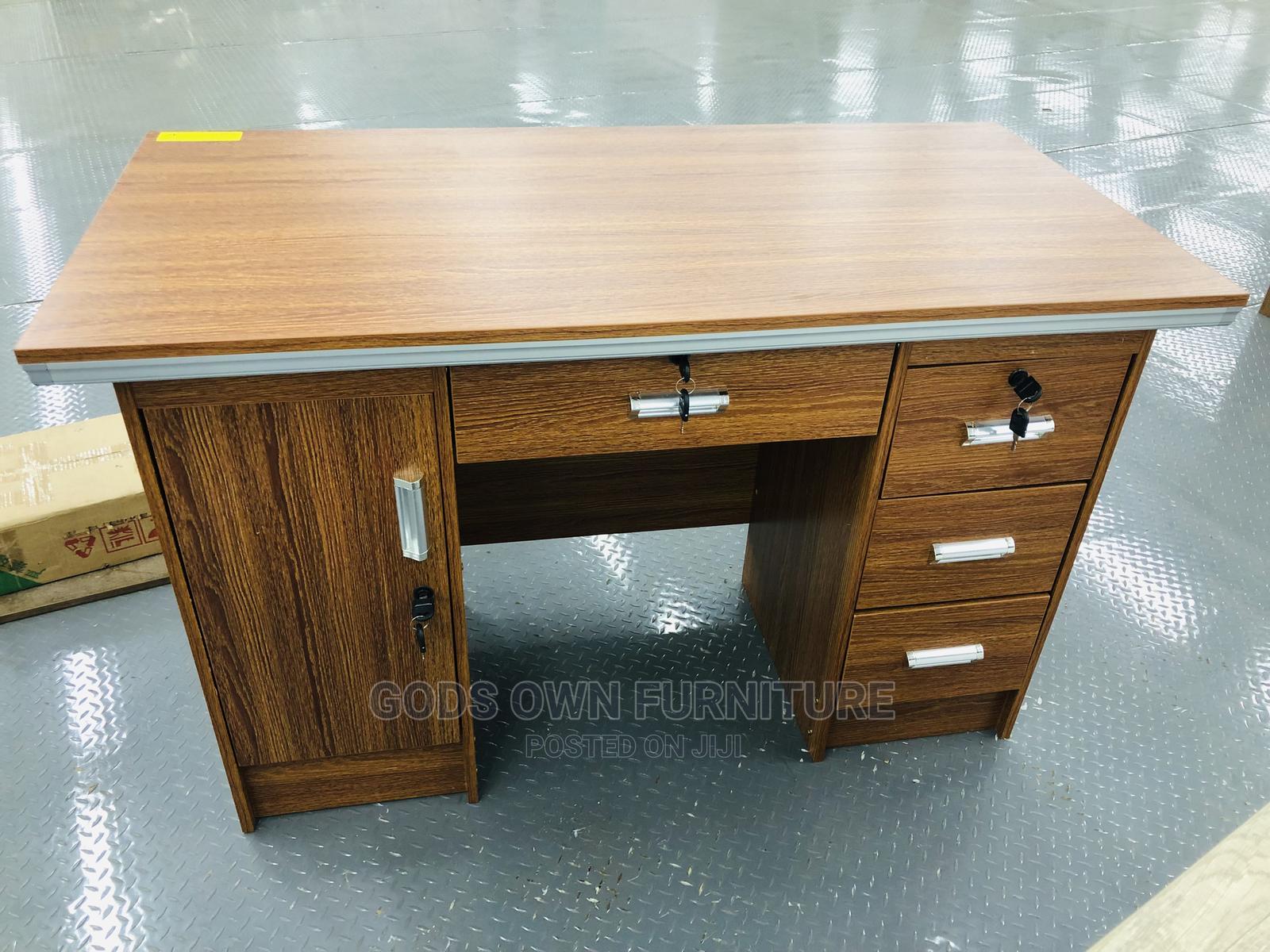 Wooden Office Table With Drawers in Tema Metropolitan Furniture, God