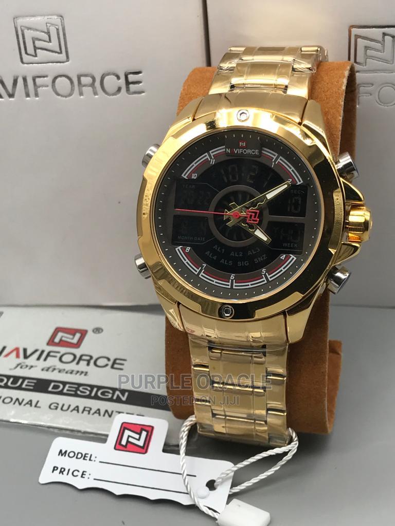 Original AntiFade Stainless NAVIFORCE Mens Luxury Watch in Accra