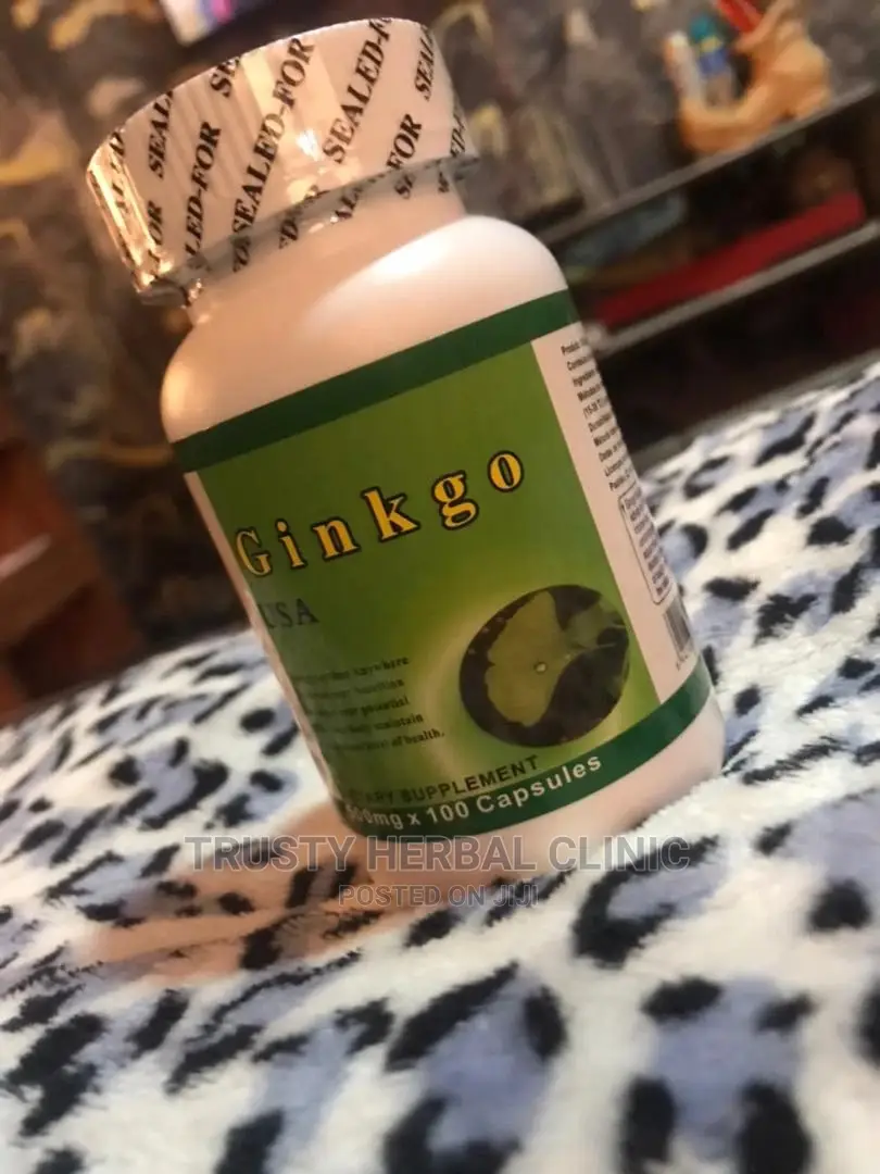 Ginkgo Biloba 100 Capsules ( Retentive Memory Kidney) in Accra