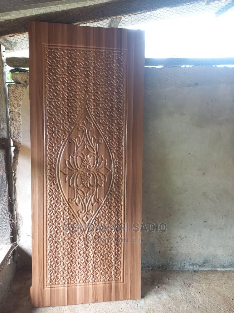 Laminated Design Wooden Doors in Kumasi Metropolitan Doors, Abubakari Sadiq