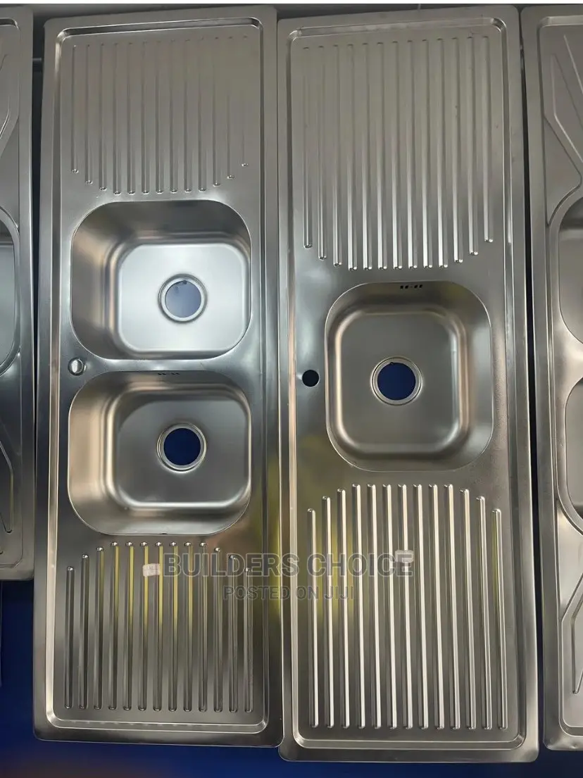 Kitchen Sink_double Bowl With Double Arm in Accra Metropolitan Plumbing & Water Supply