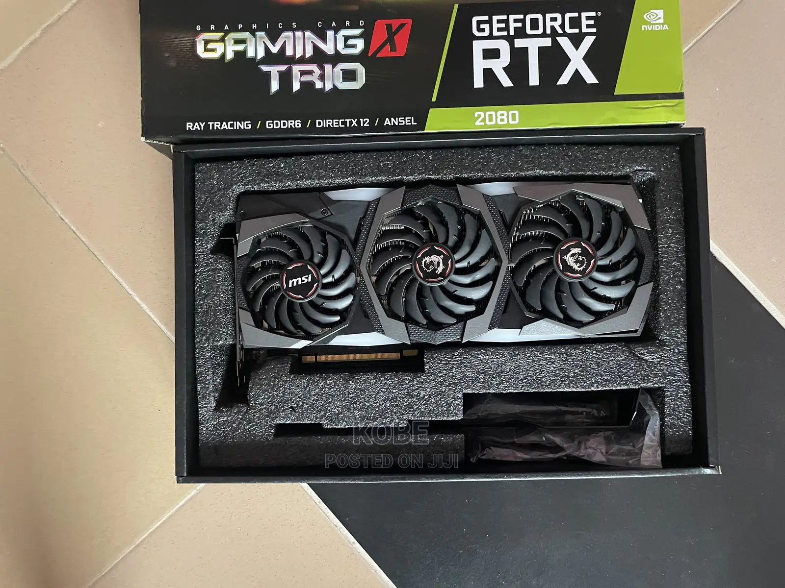 MSI RTX 2080 Gaming X Trio 8GB Graphic Card in Odorkor Computer