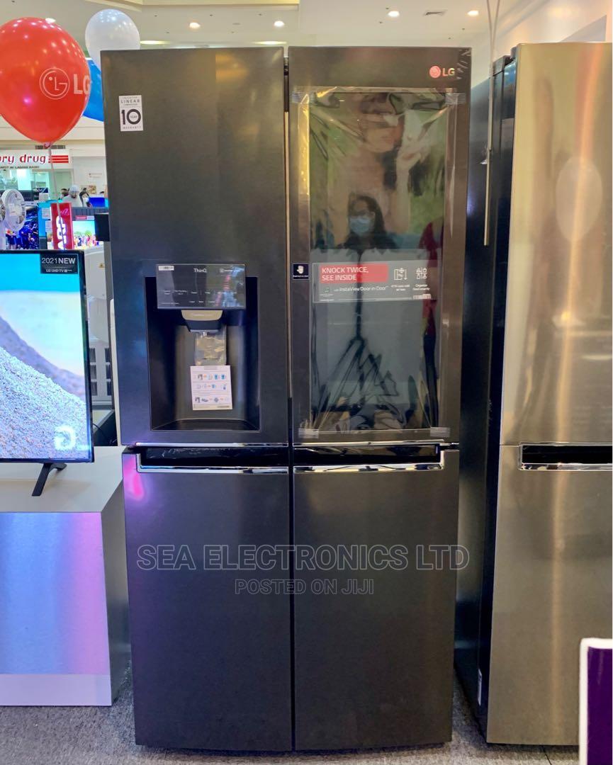 LG Slim French Door Fridge, Instaview 508(L) in Adabraka Kitchen