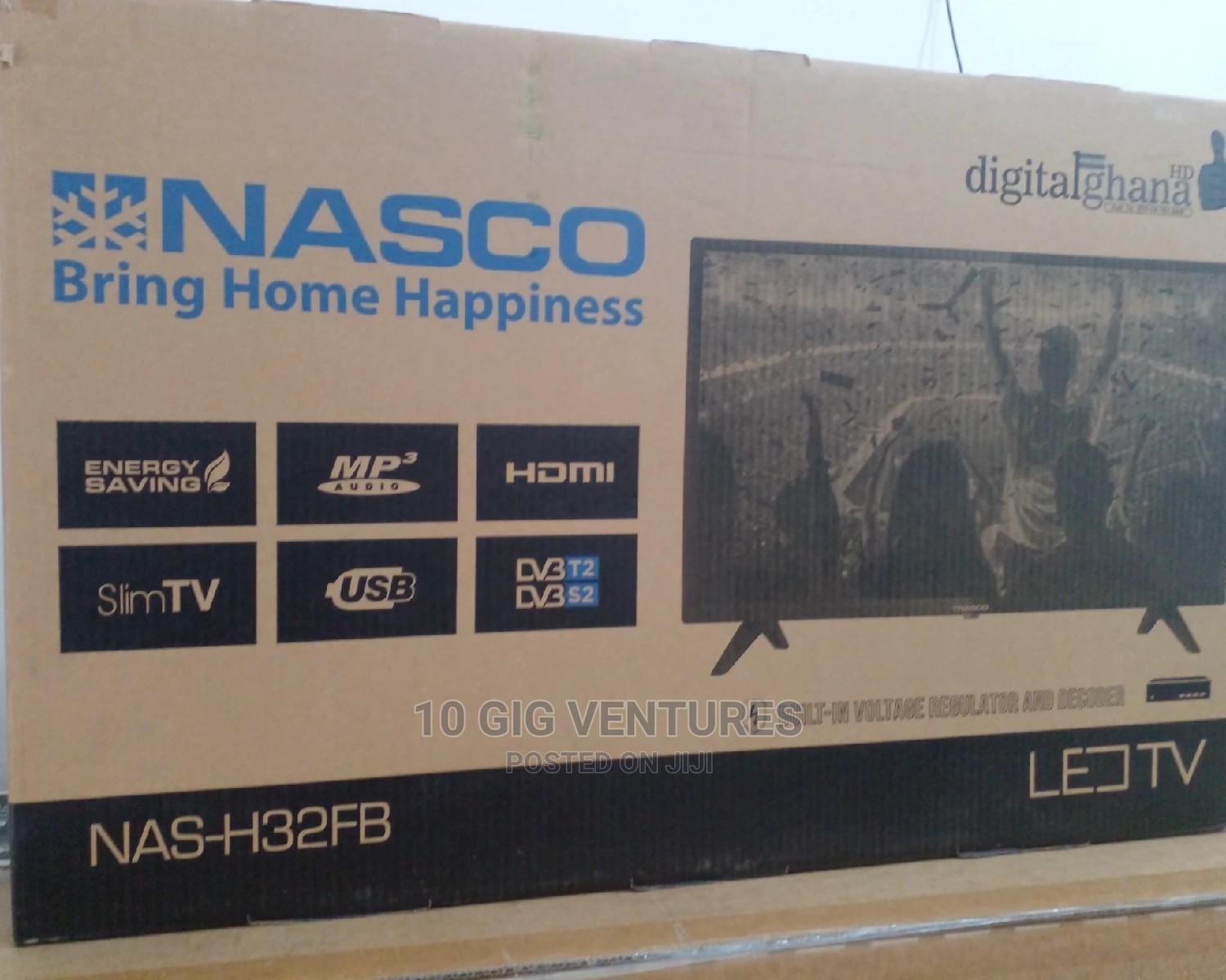 NasH32fb Nasco LED Satellite TV in Adabraka TV & DVD Equipment, Ten Gig Ventures