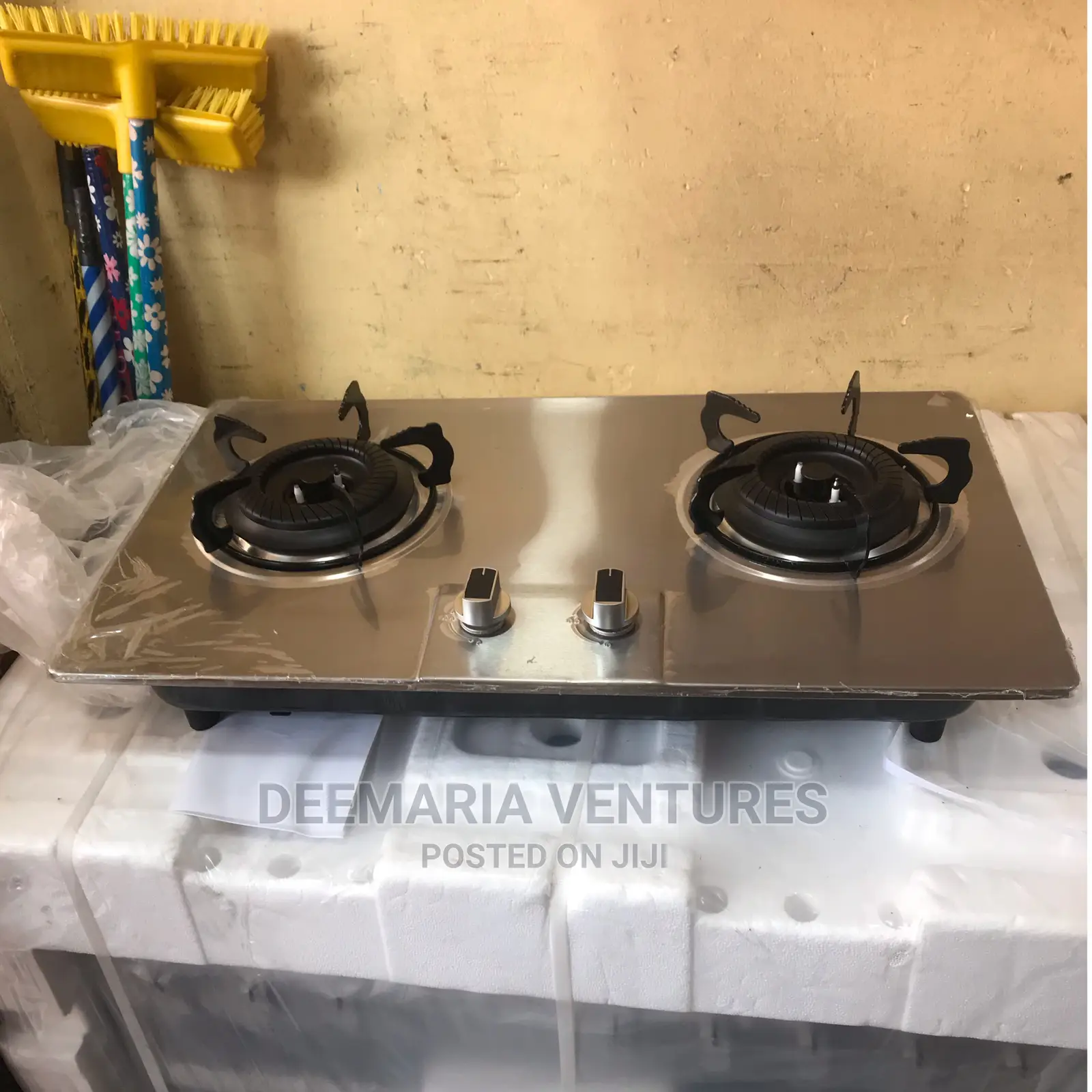 AYGAS Built in 2 Burner Auto Ignition Stainless Top Gas Hob in Dansoman