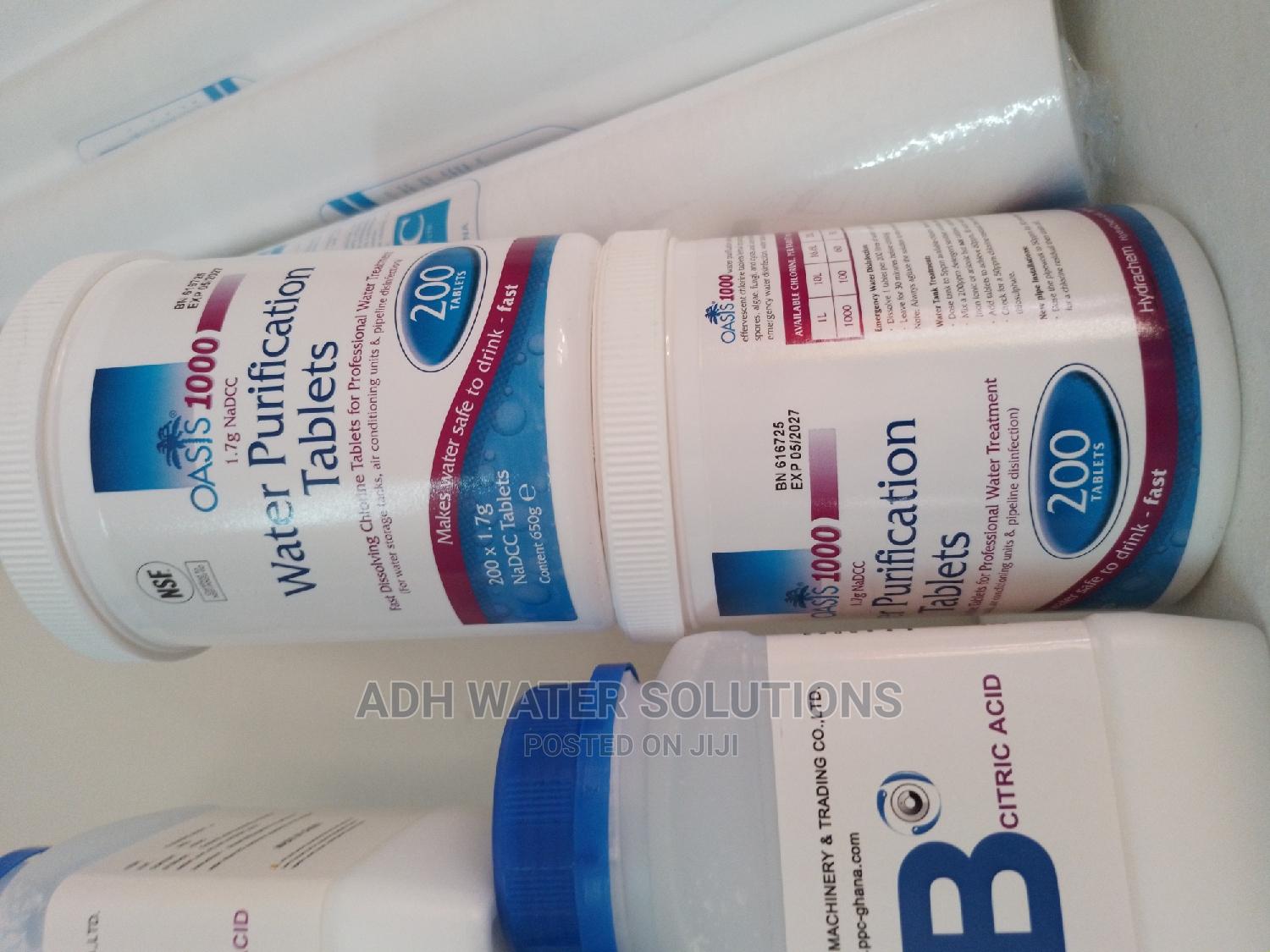 Water Purification Tablets (Chlorine Tablets) in Madina Manufacturing