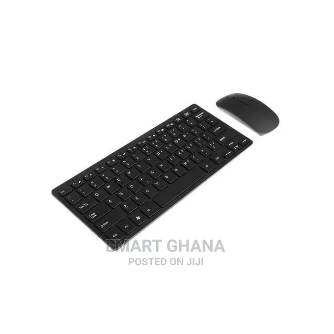 Wireless Keyboard With Mouse Combo Black in East Legon Computer