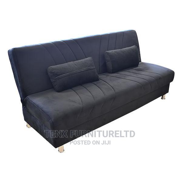 Sofa Bed With Storage (Black) in Accra Metropolitan Furniture, Tenx