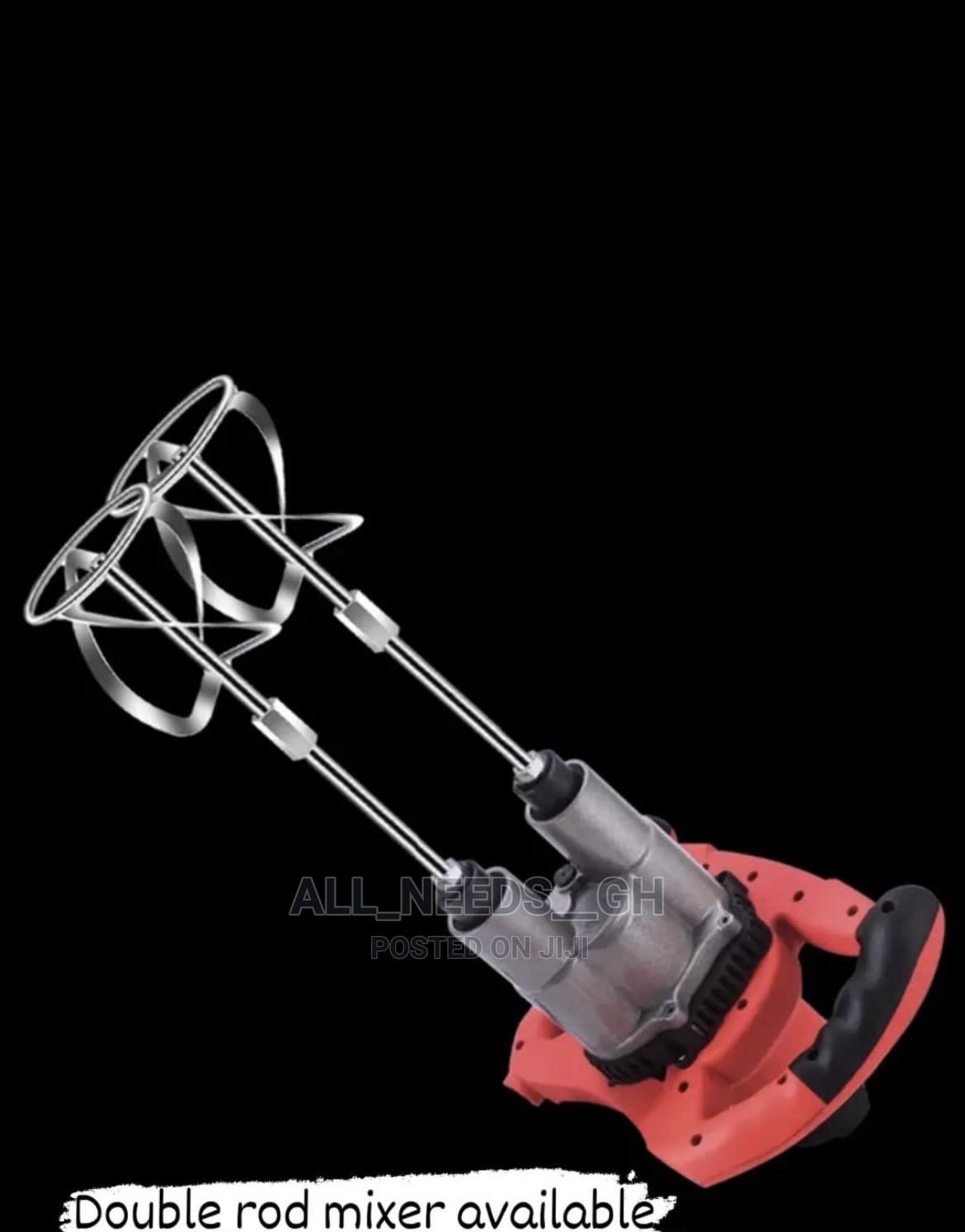 Electrical Concrete Paddle Mixer Double Shaft Cement Mixer in Weija