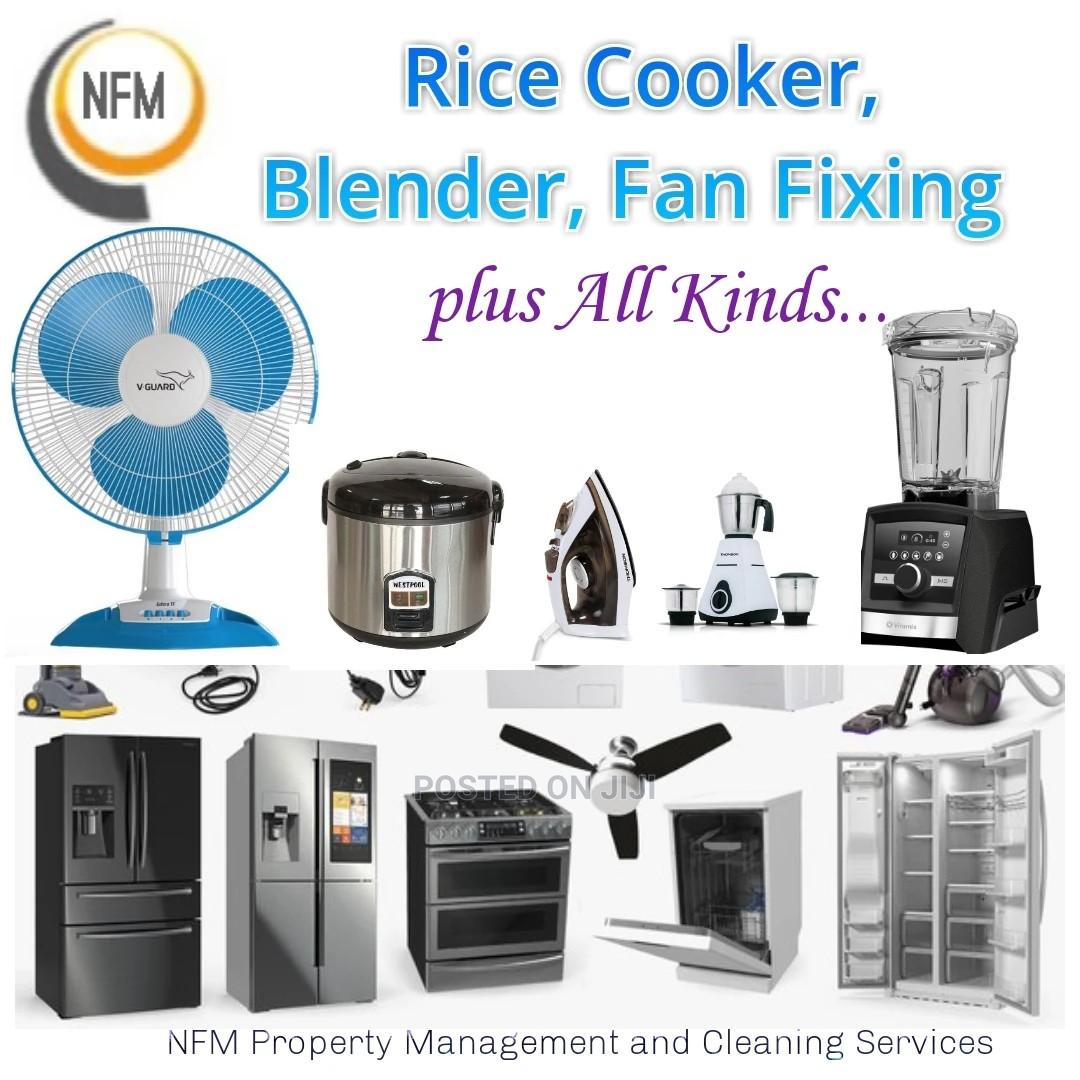 Rice Cooker, Blender and Fan Repairs in Bubuashie Repair Services