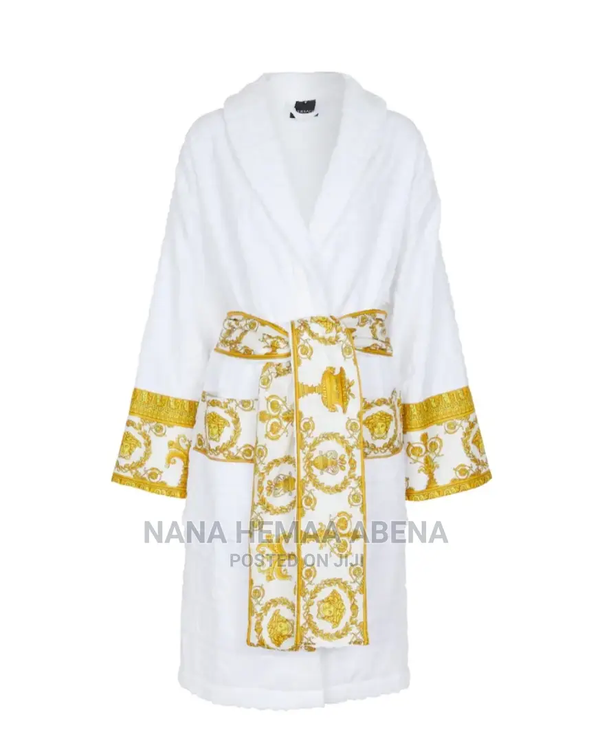 Versace Unisex Bathrobe/Morning Coat in Kwashieman Clothing, Nana