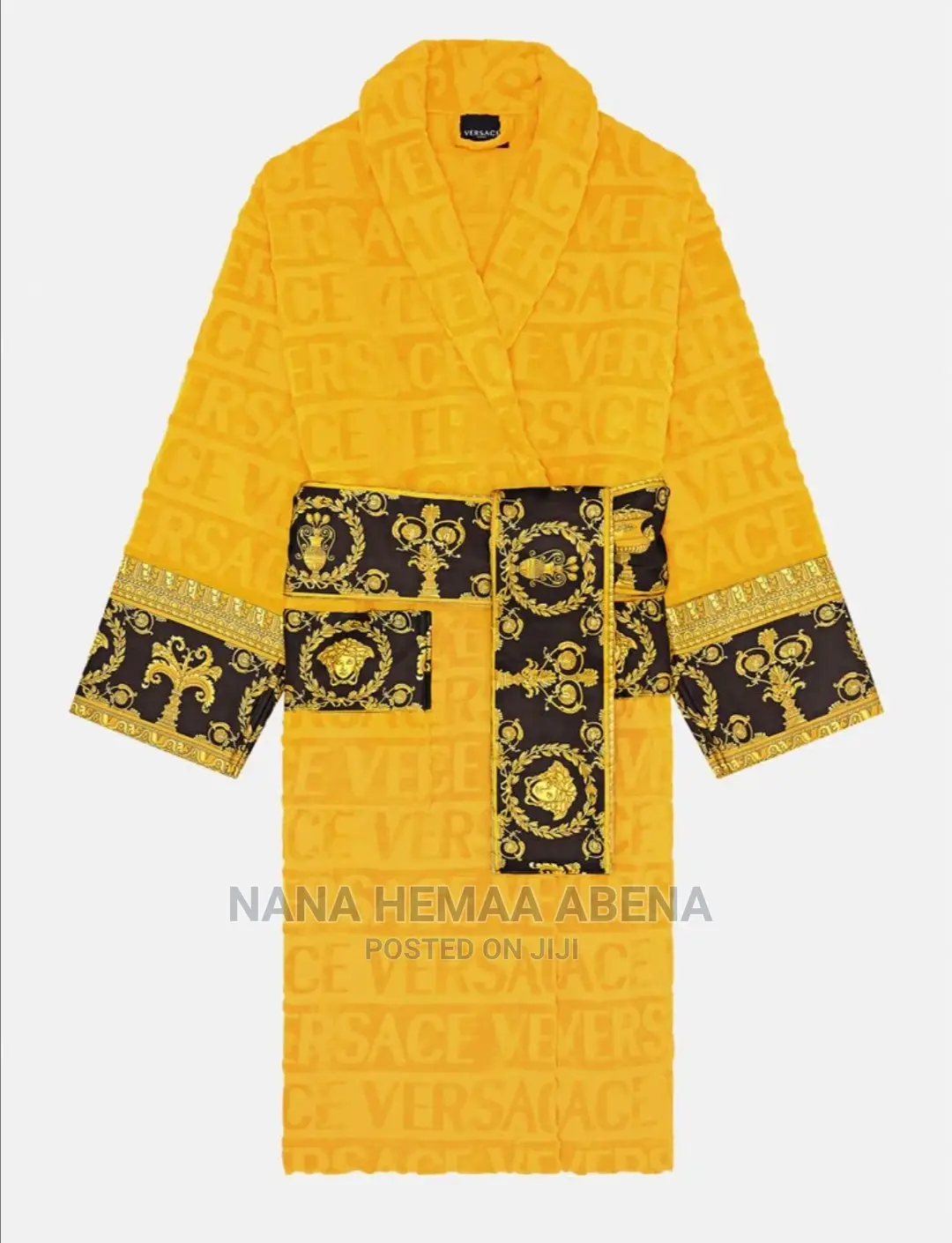 Versace Unisex Bathrobe/Morning Coat in Kwashieman Clothing, Nana