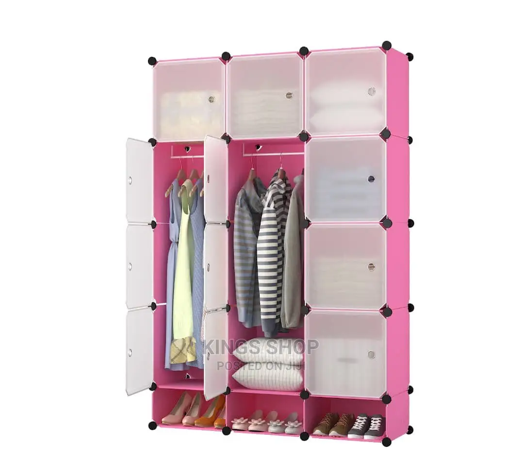 Plastic Wardrobe 12 Cubes in Teshie Furniture, Kings Shop