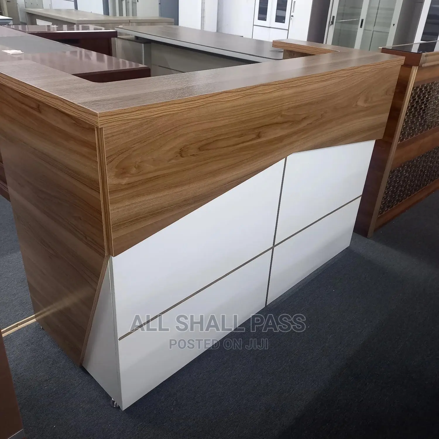 Reception Desk in Kokomlemle Furniture, Eunice Tetteh