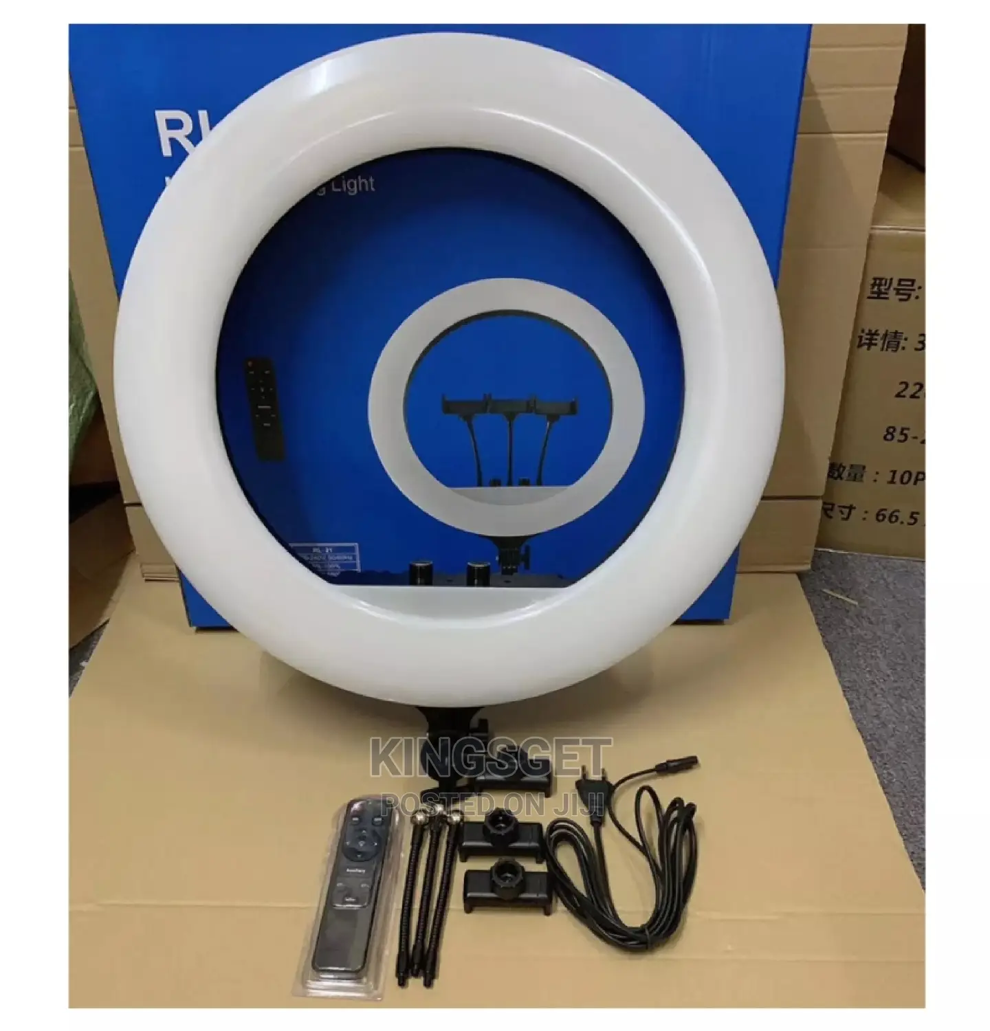 RL 21 Inches Ring Light With Stand,Bag,3holders,Remote in Labadi ...