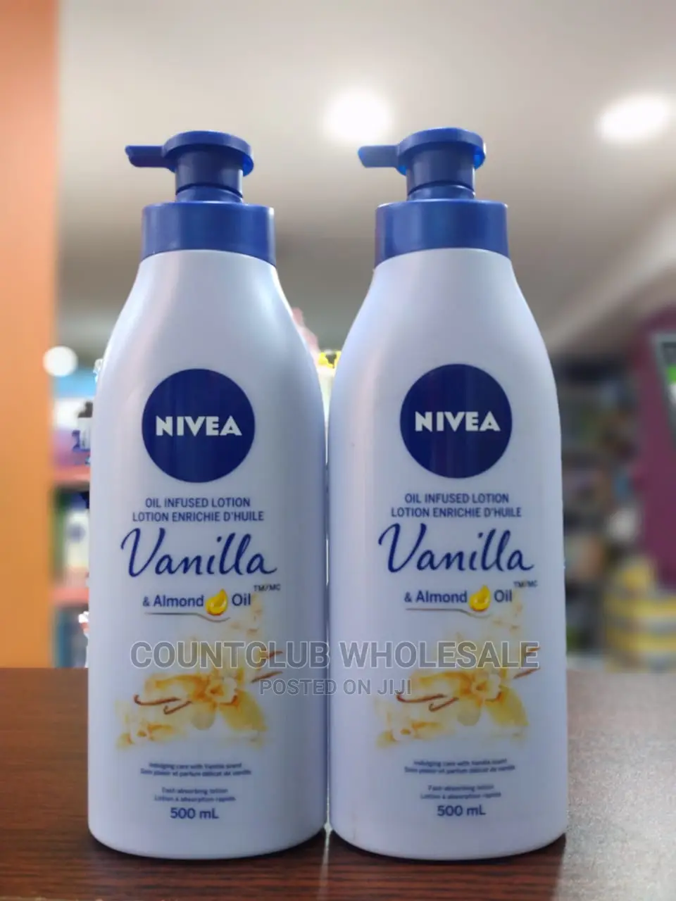 NIVEA Oil Infused Body Lotion, Vanilla and Almond Oil 500ML in Adabraka