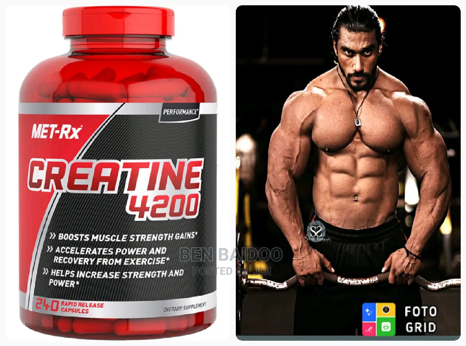 Creatine Supplements FDA Approved in Accra Metropolitan Vitamins