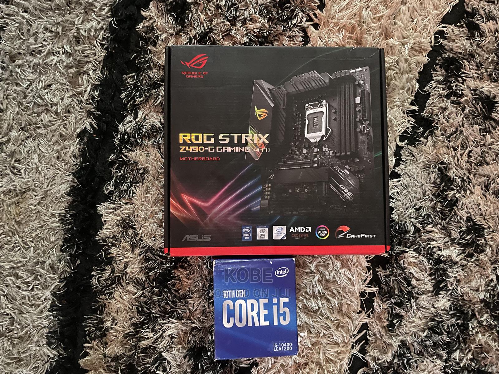 Intel Core I5 10400 + Asus ROG Z490G Gaming WIFI Combo in Weija