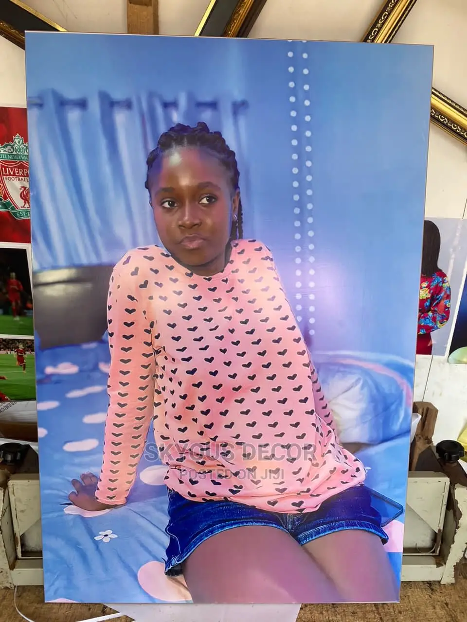 Laminated Wall Frame in Accra Metropolitan Arts & Crafts, Skyous