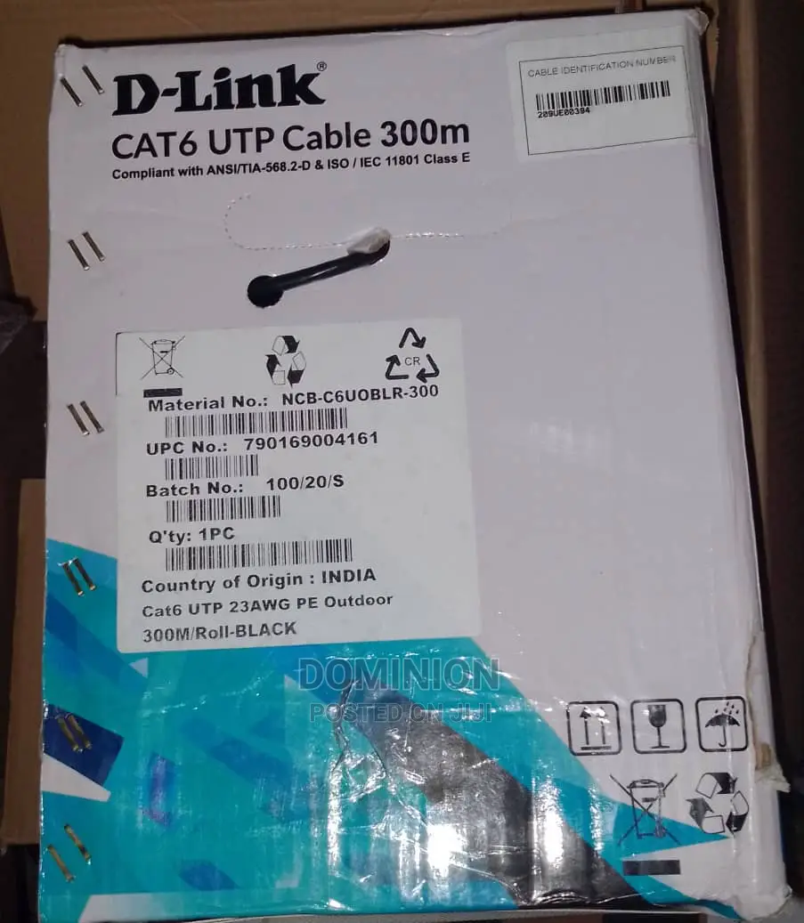 D Link 300M Utp Outdoor Cat6 Cable in Achimota Accessories & Supplies