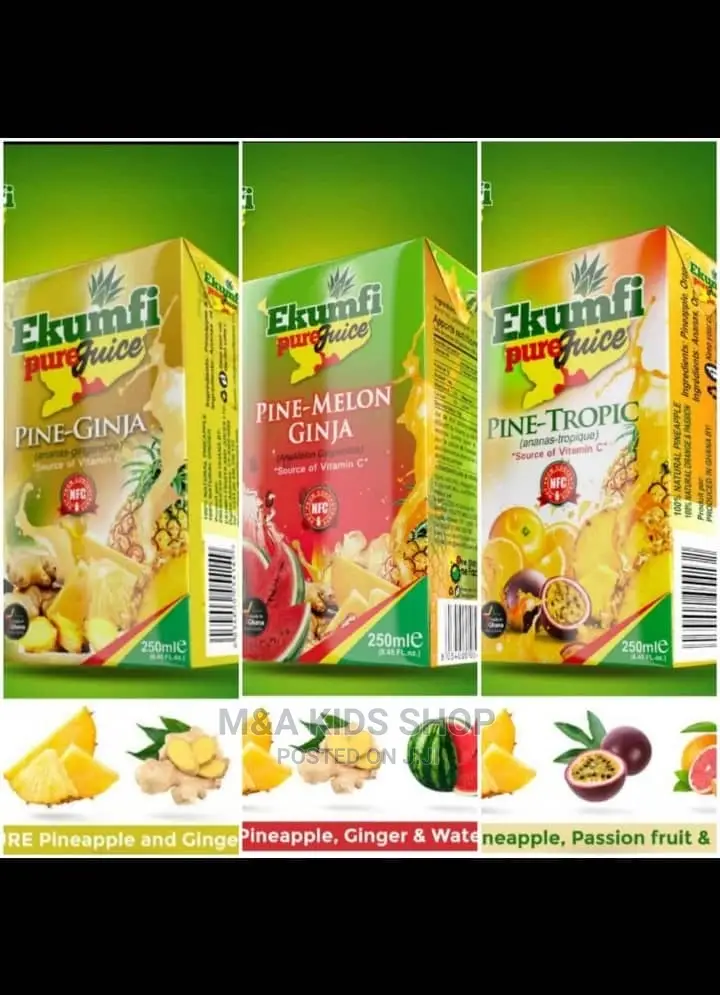 Ekumfi Pure Fruit Juices in Kumasi Metropolitan Meals & Drinks, Aku