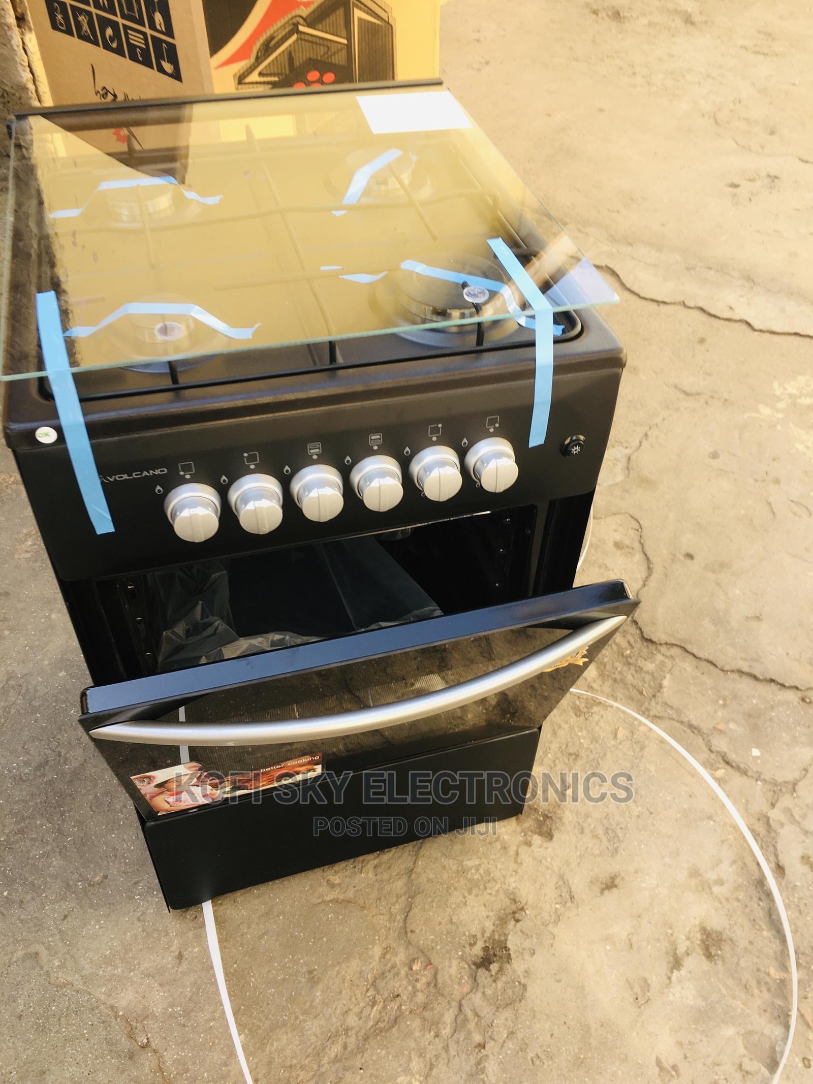 Cook With Volcano 4burner Gas Cooker With Oven and Grill in Adabraka Kitchen Appliances, Kofi