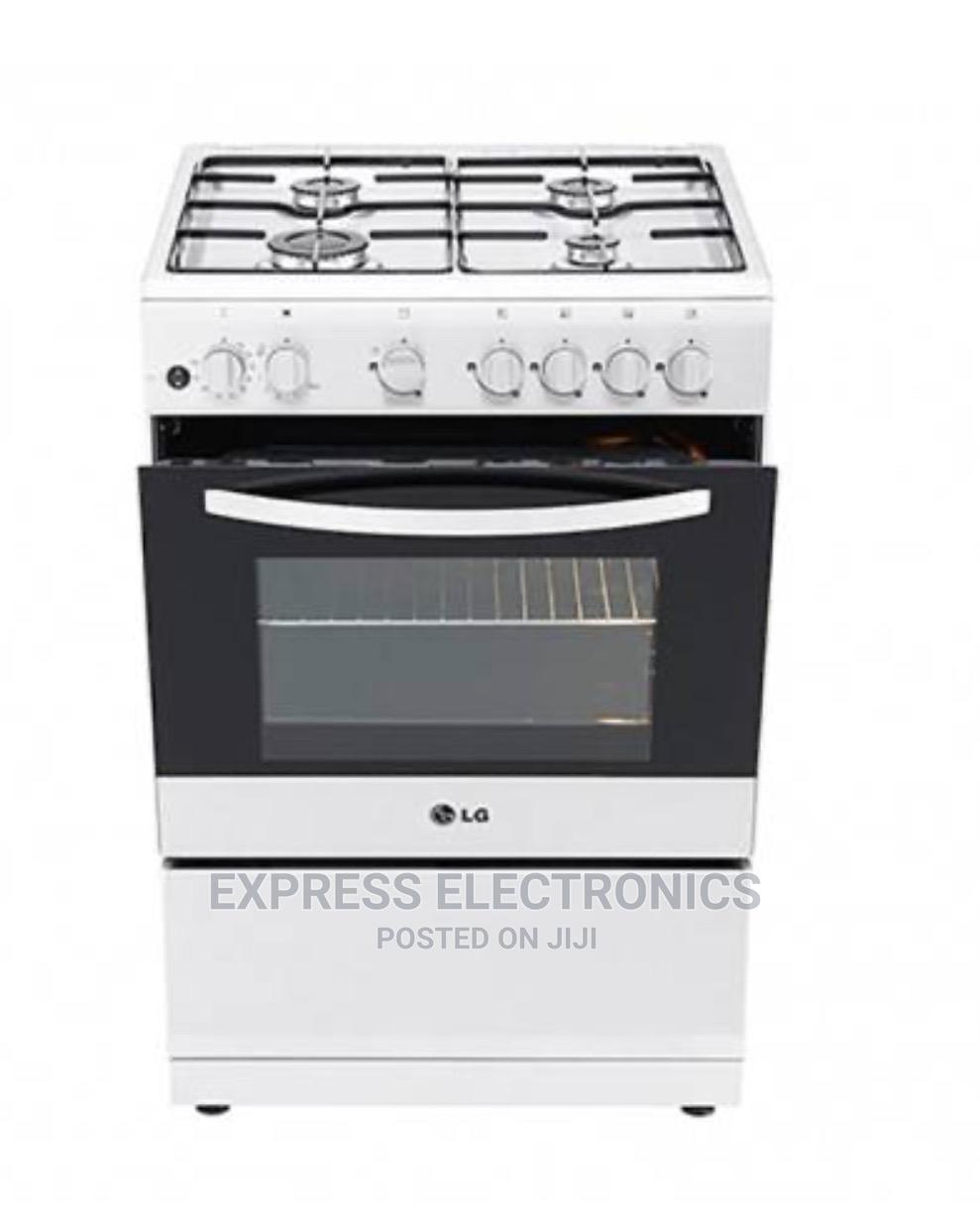 LG Fa211rma 60X60 4 Burner Full Gas Burner With Oven in Adabraka Kitchen Appliances, Express