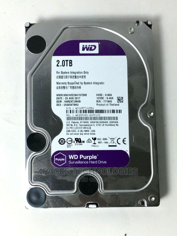 2TB Surveillance Hard Drive for Nvr/ Dvr in Madina Computer Hardware