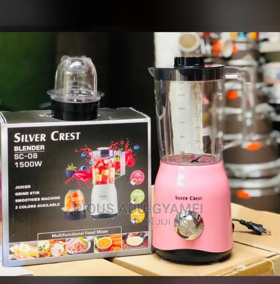 Mega Silver Crest Blender in Kumasi Metropolitan Kitchen Appliances, Pious AduGyamfi Jiji