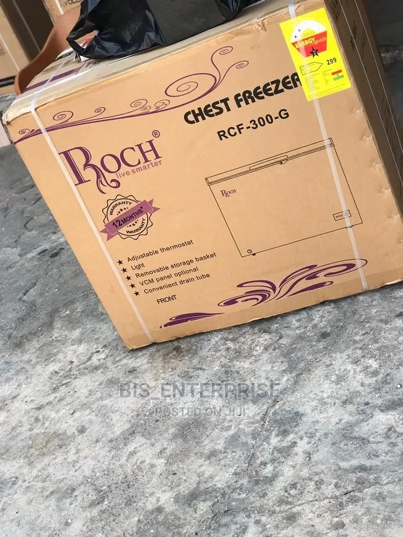 Roch Chest Freezer 300L in Accra Metropolitan Home Appliances, Bismark Anokye