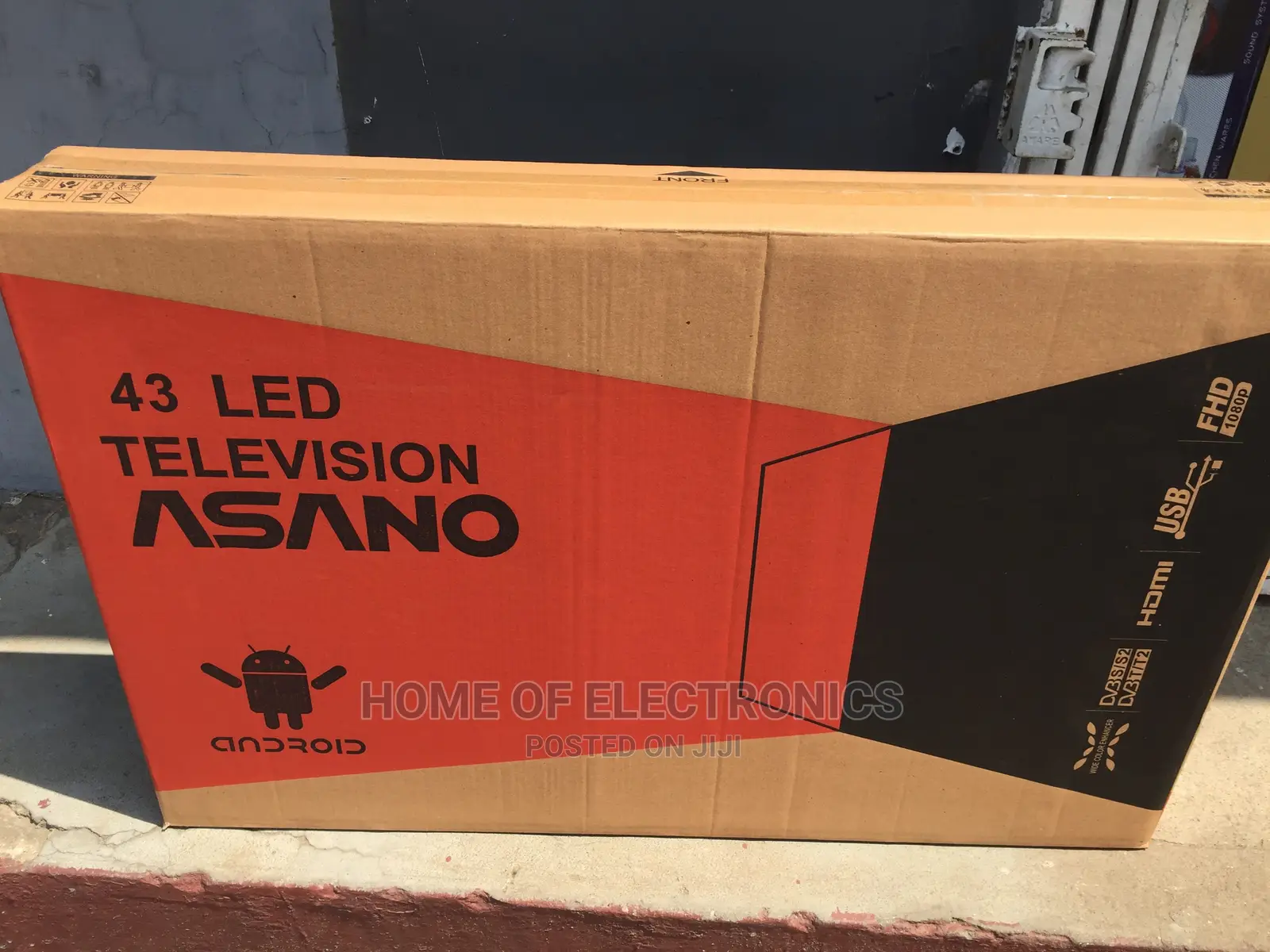 Neatly Sealed Asano 43"Smart Android Wireless Sat LED TV in Accra ...
