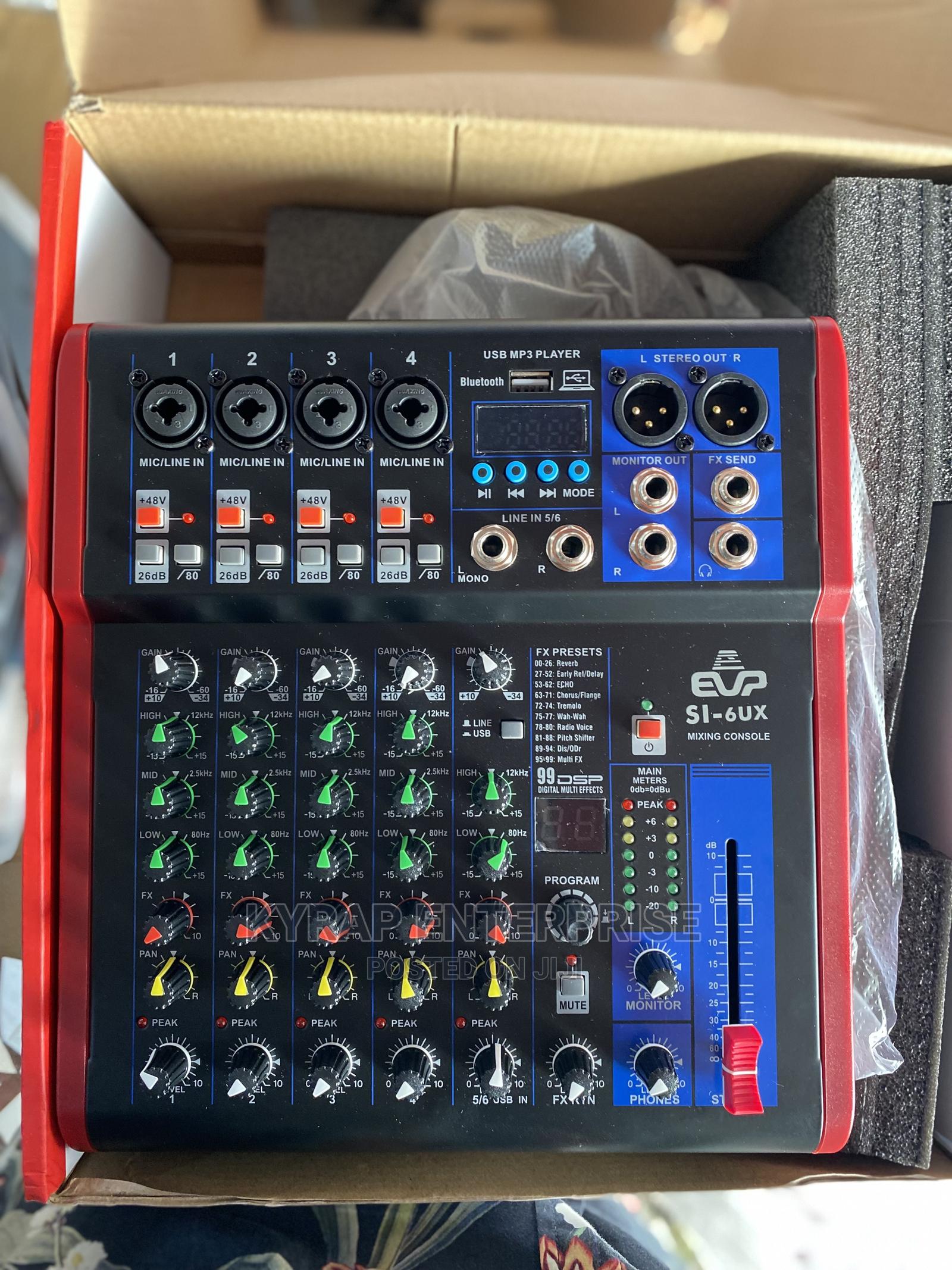Evp Mixer With Soundcard 6channel in Accra Metropolitan Audio & Music
