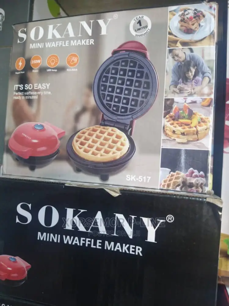 Sokany Mini Waffle Maker in Accra Metropolitan Kitchen Appliances
